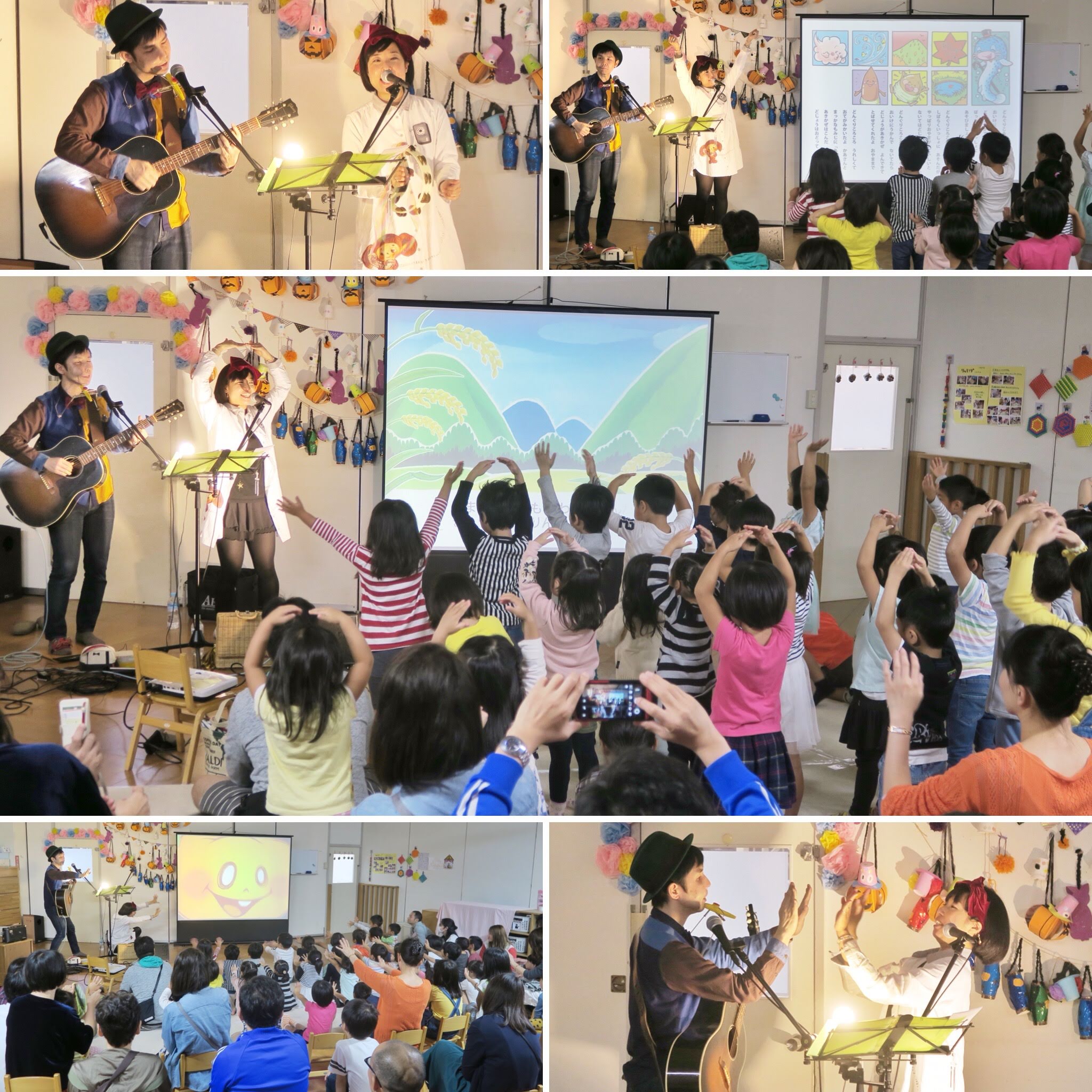 子どもたちの元気を引き出す保育園コンサートです