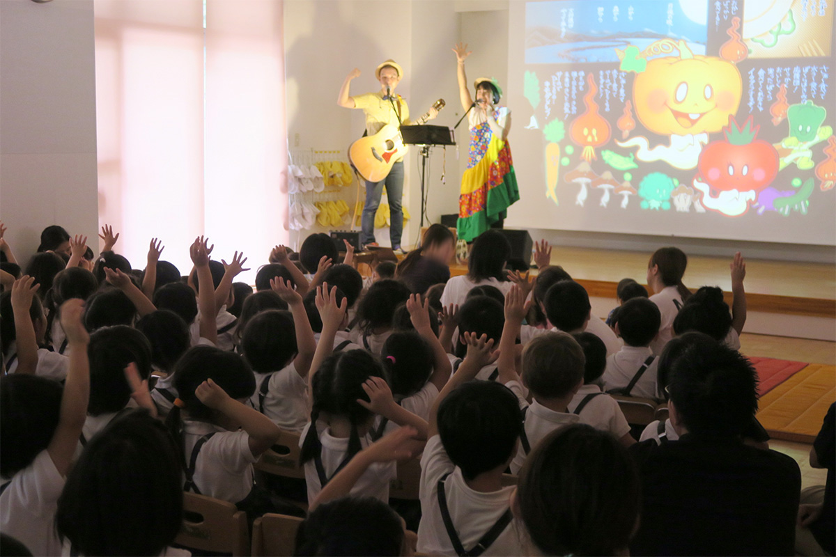 野菜やご飯を残す子が食べられるようになる！心に響く食育講演コンサートはケチャマヨ