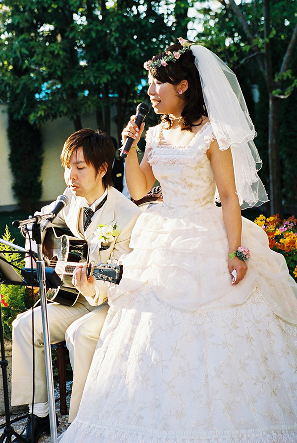 2007年の初ライブが結婚披露宴